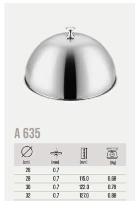 Servis Kapağı A 635 - 32 cm